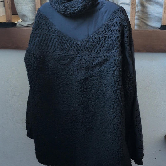 Free People Movement Seaside Crochet Fleece - Large