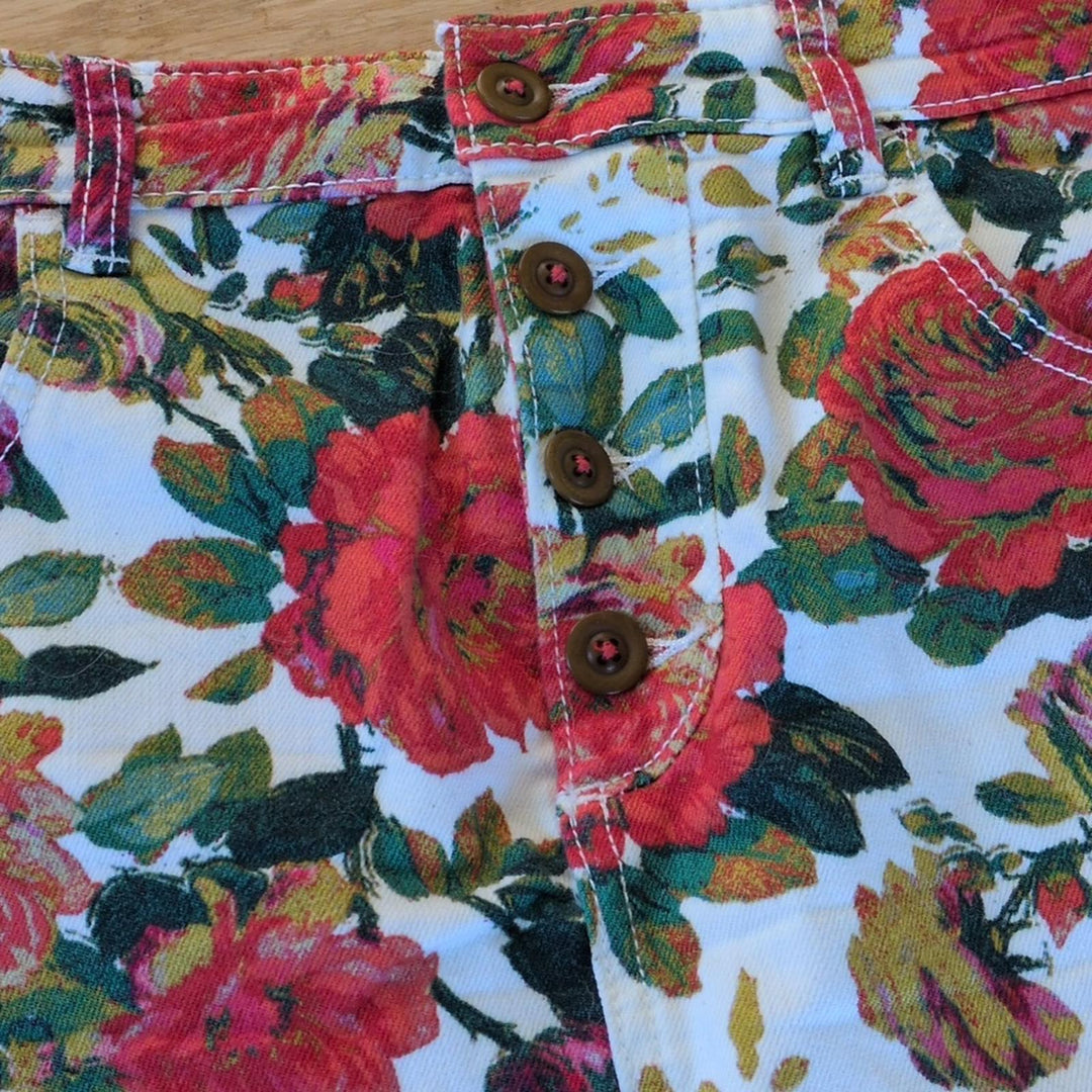 Maeve by Anthropologie pencil skirt in bright floral- US 12