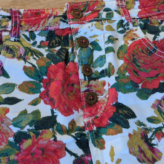 Maeve by Anthropologie pencil skirt in bright floral- US 12