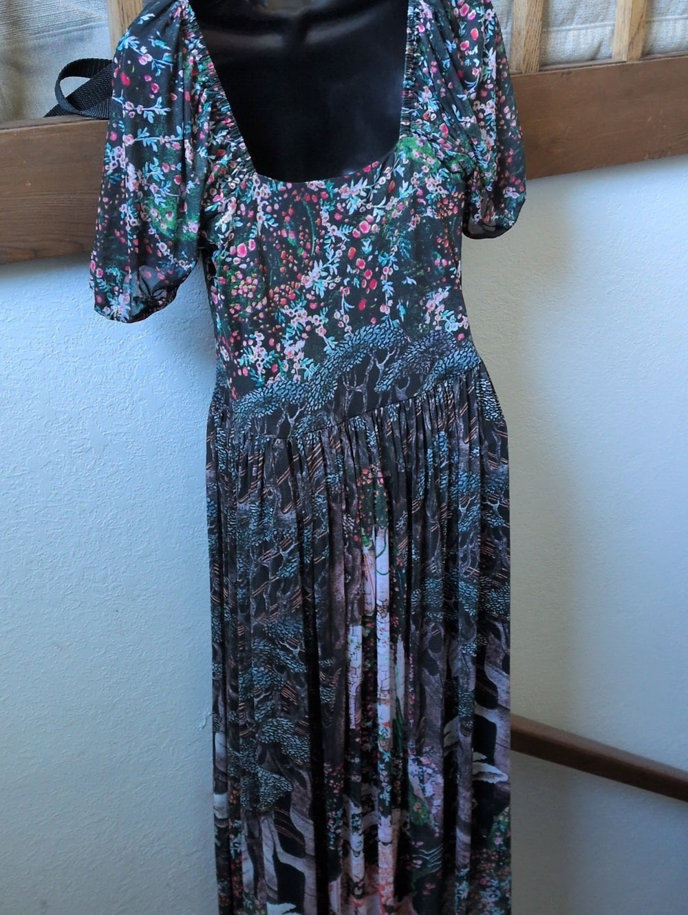 Nielsen Sleeping Beauty Short Sleeve Midaxi Dress from BlackMilk Clothing s
