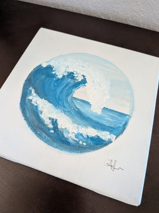 Mini Wave Painting - 6x6