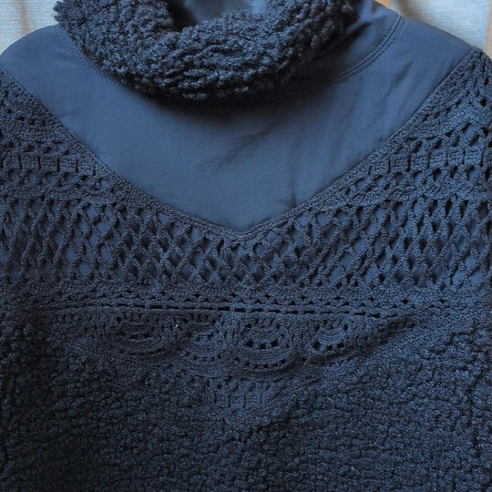 Free People Movement Seaside Crochet Fleece - Large