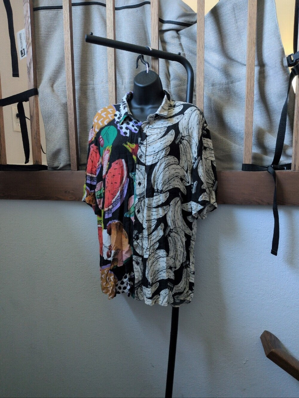 Rare Brazil Farm Rio Fruits Shirt "camisa frutalia farm" - Large