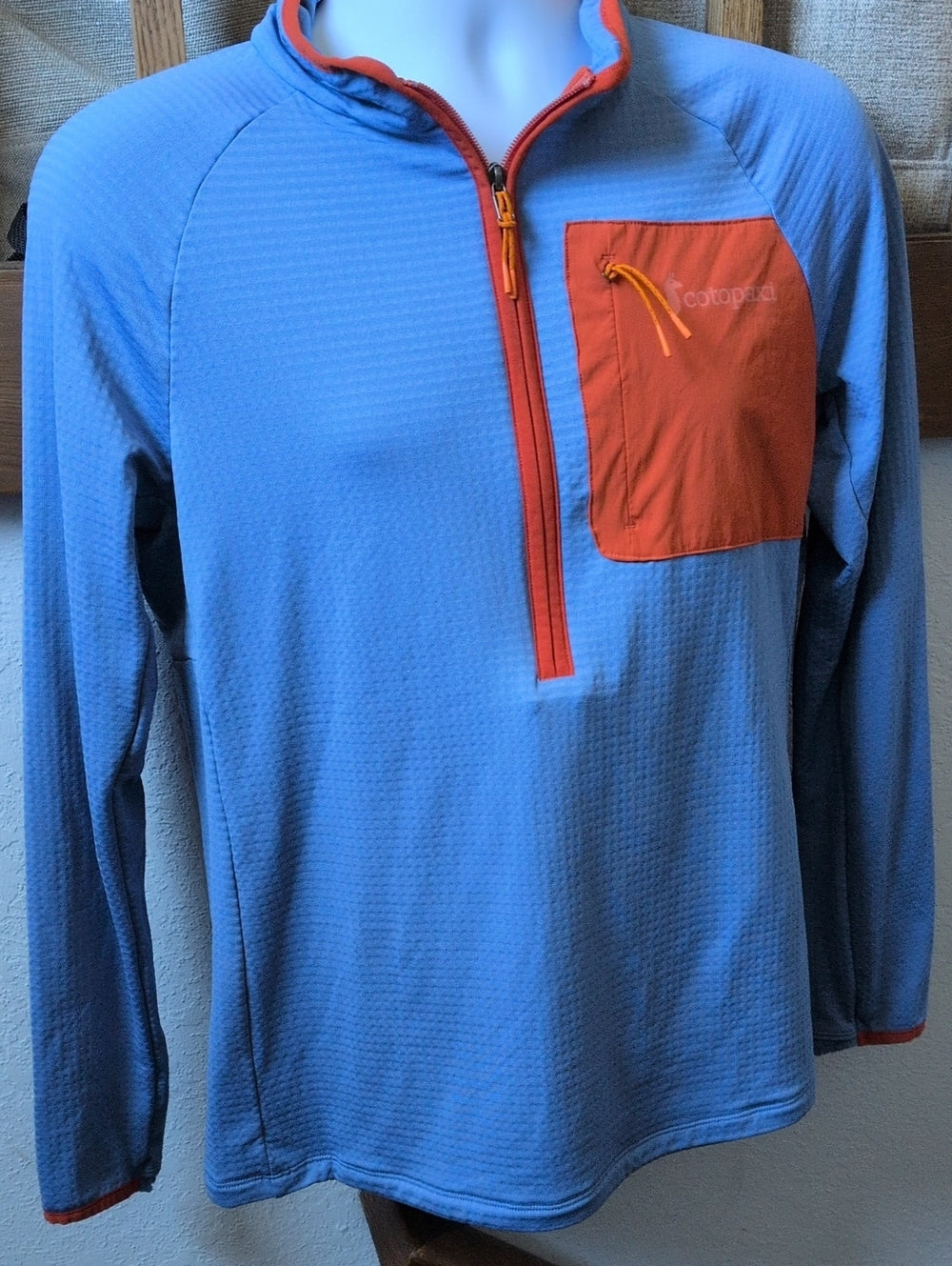 Light blue Cotopaxi Otero Fleece Half-Zip Pullover Size L