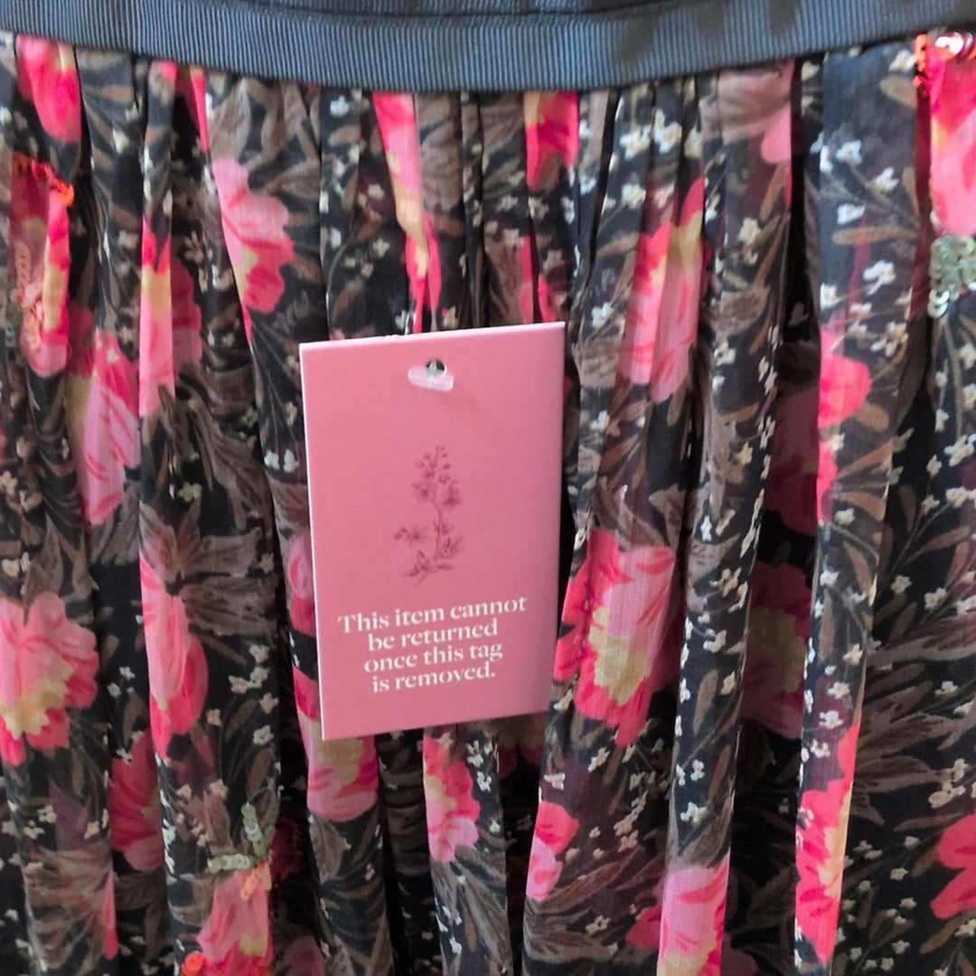 Ivy City Co Gianna Dress In Moody Floral - US 6