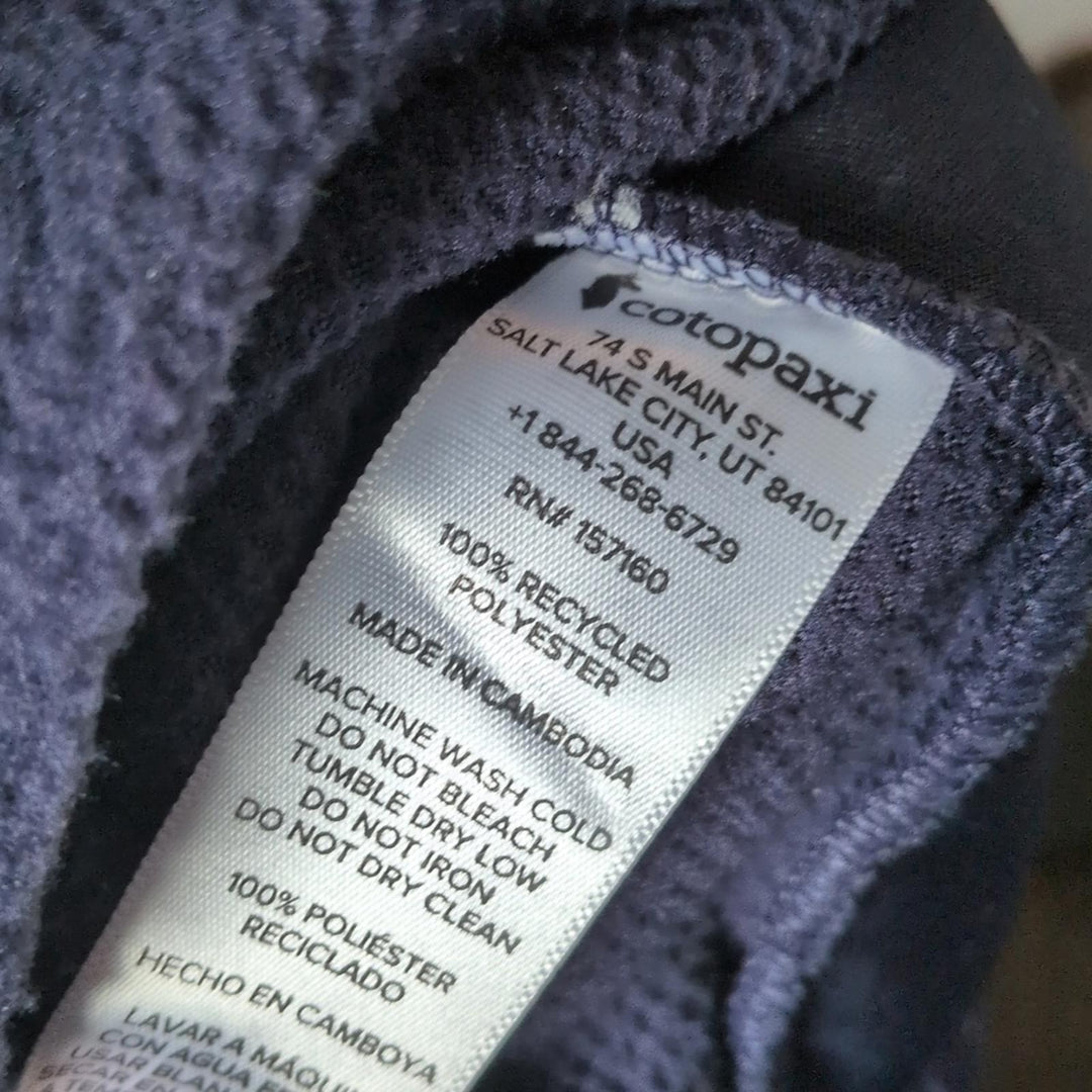 Cotopaxi Half Zip Abrazo Fleece Xs