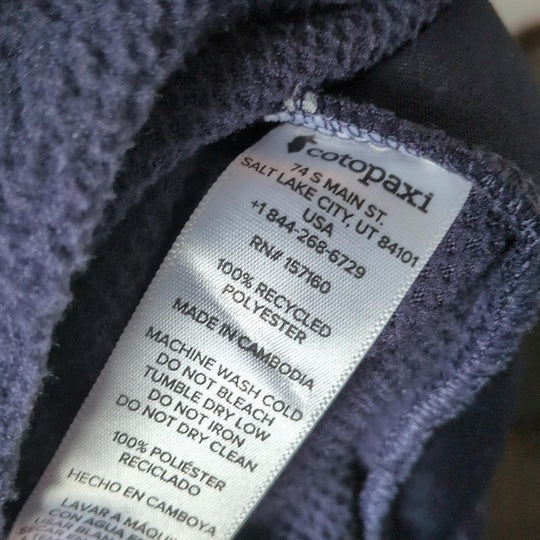 Cotopaxi Half Zip Abrazo Fleece Xs
