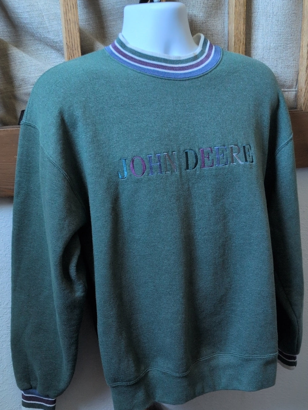 Vintage John Deere Crew Sweatshirt Size L