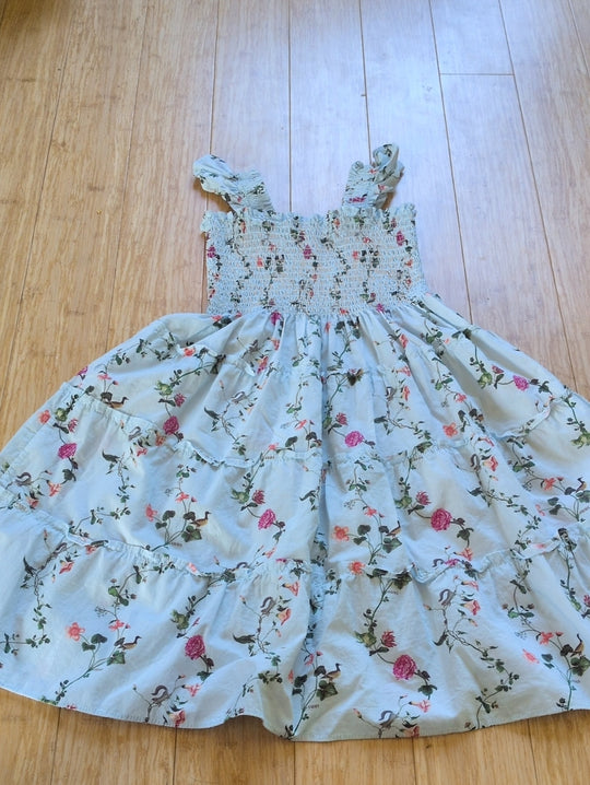 Hill House Mini Ellie Pond Floral Nap Dress - 7/8 Girls