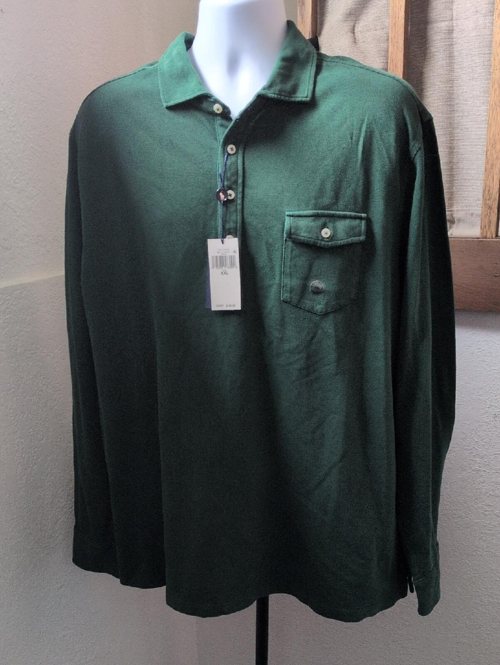 Polo Ralph Lauren Classic Fit Long Sleeve Polo Shirt - XXL