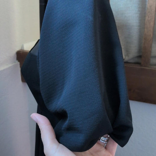 Hill House Home Black Matilda Nap Dress - XXS