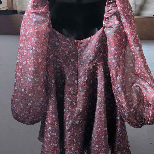 Selkie Crimson Princess Dress - Large