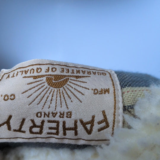 Faherty Doug Good Corduroy Oversized Feather Jacket