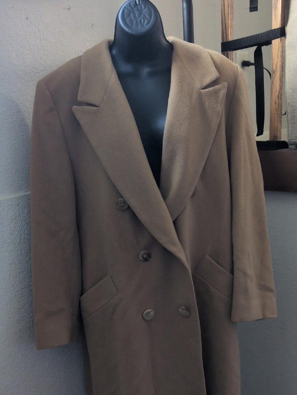 Vintage Pendleton Wool Double Breasted Trench Coat - 12