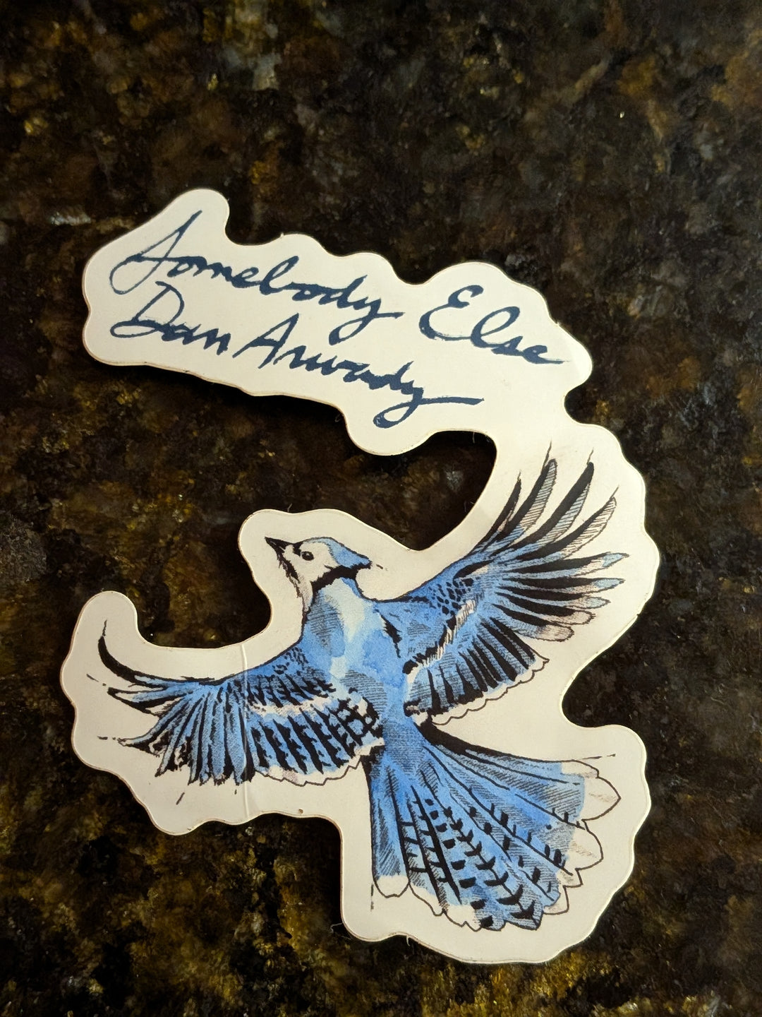 "Somebody Else"  Sticker from Dan Arwady Music