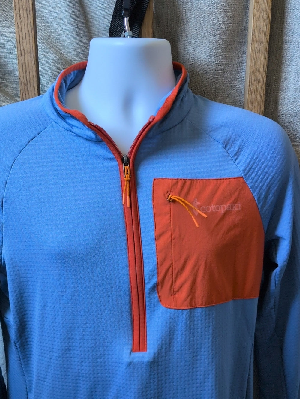 Light blue Cotopaxi Otero Fleece Half-Zip Pullover Size L