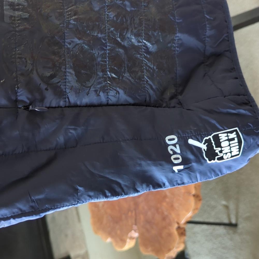 One of a kind! snow milk reworked vest