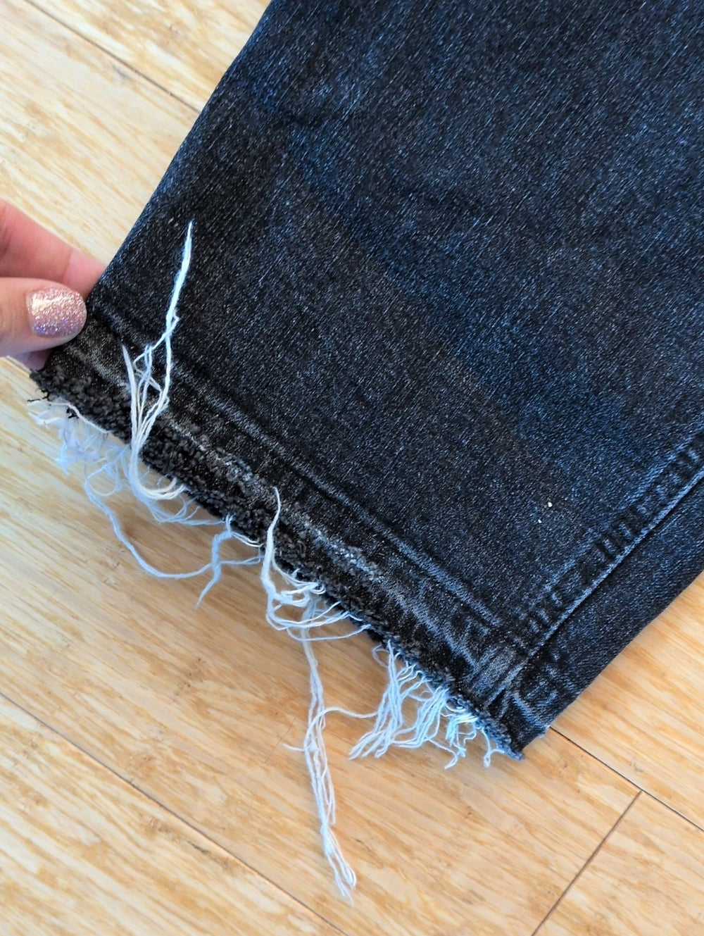 Kut From The Kloth Rachael Fab AF Mom High Rise Jeans In Washed Black  - 12