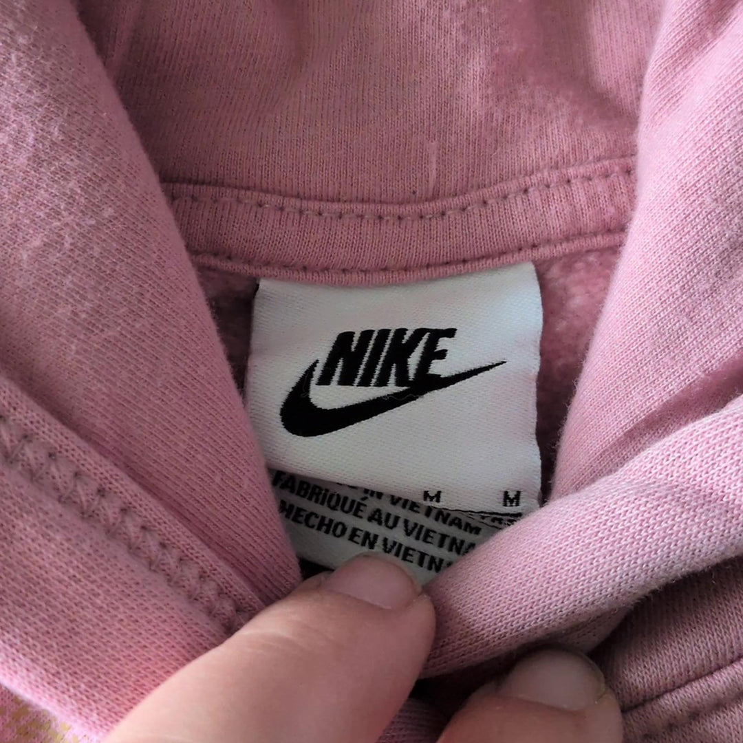 Pink Swoosh Nike Hoodie
