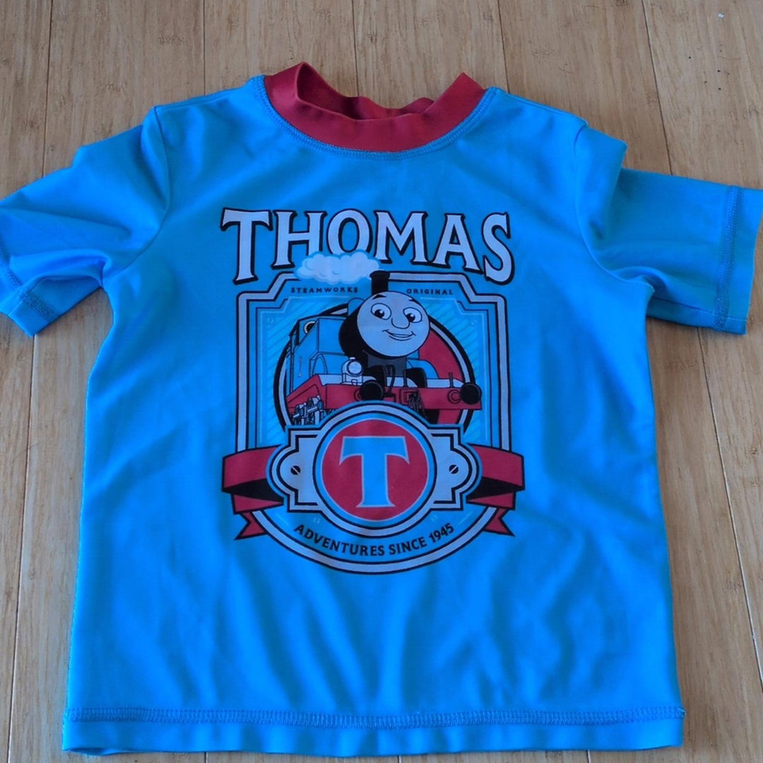 Thomas And Friends Swim Trunk Set. - 4T