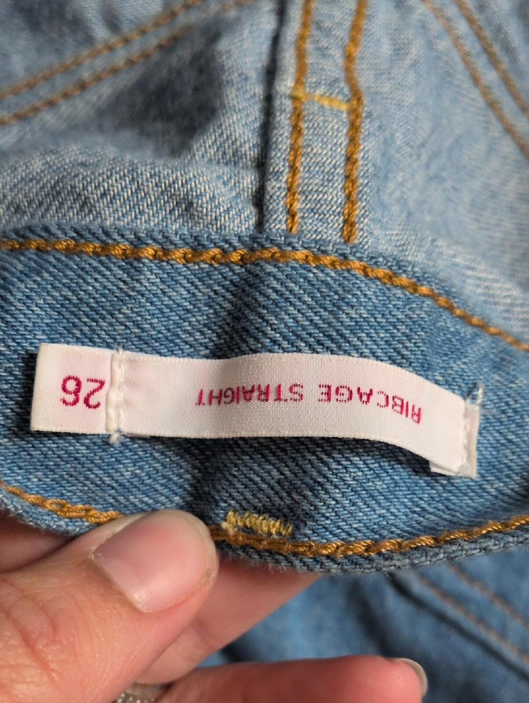 Levi's X Farm Rio Canopy Collage Ribcage Straight Denim Jeans Size 26