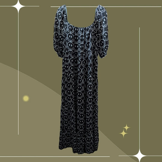 Dressed In Lala Lucky Lady Maxi Dress - Large