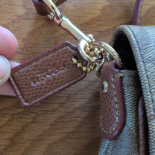 Coach Mini Ruby Crossbody Bag In Signature Print