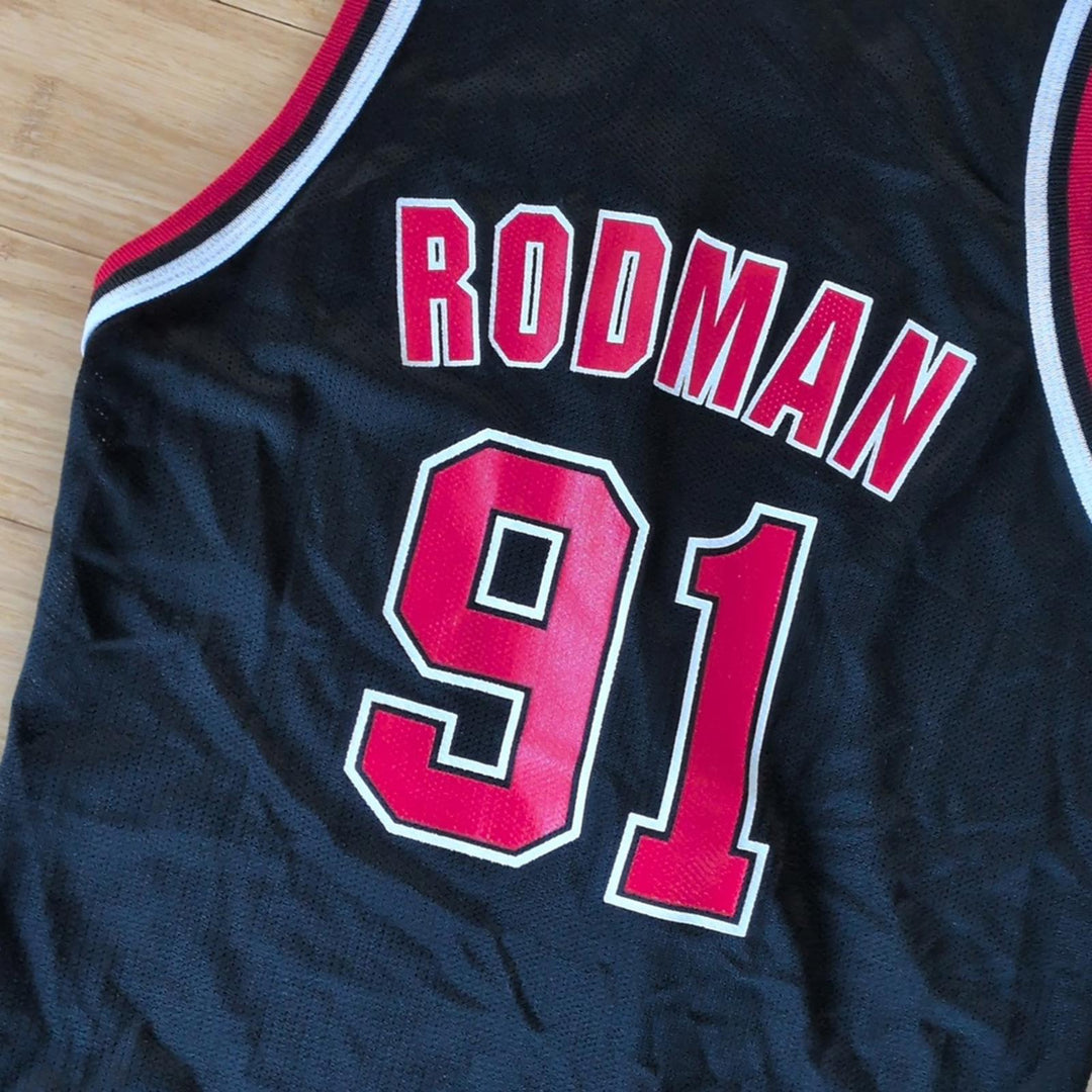 Vintage Chicago Bulls Rodman Jersey - Youth L (14-16)