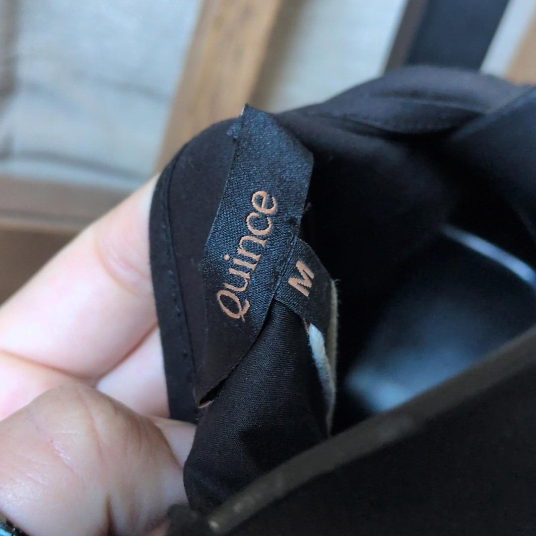 Quince 100% Organic Cotton Tiered Maxi Dress - Medium