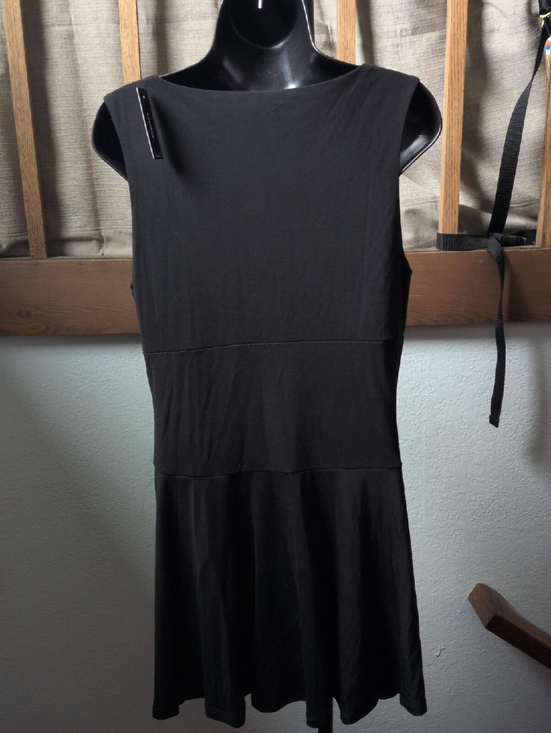 Express High Crew Neck Compression Dress - L