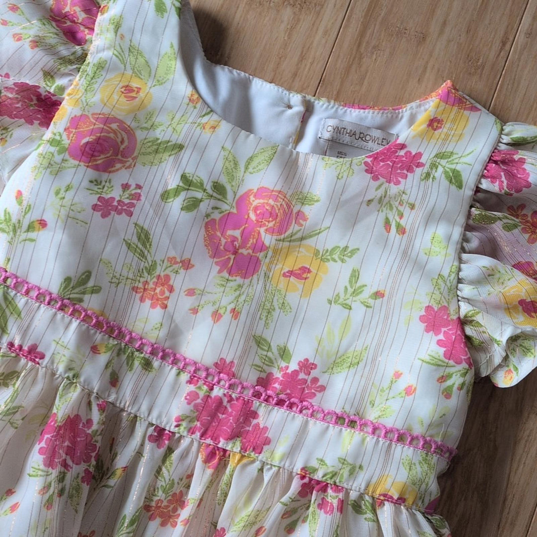 Girls Cynthia Rowley Springtime Dress Size 5T
