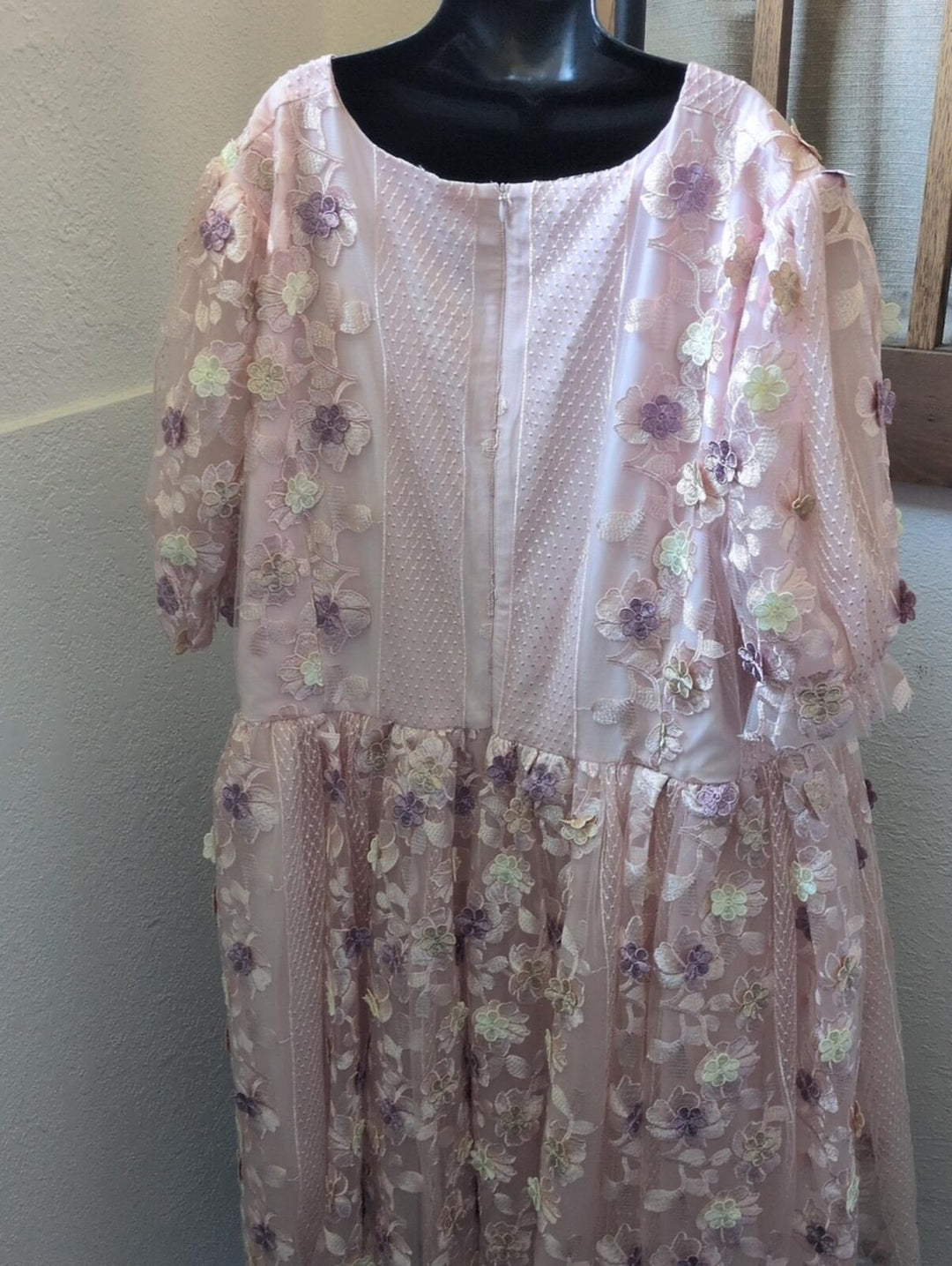 Jessakae Floral Tulle Cupcake Dress - 3XL