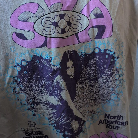 Sza Online Ceramics North American Open Arms Tour T-shirt - Large
