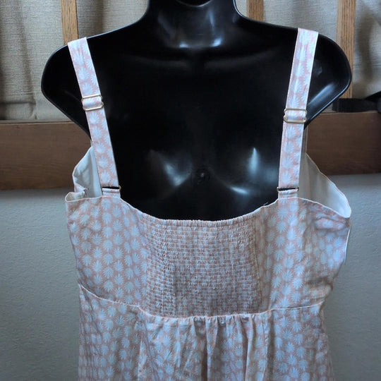 Hill House Home Rowena Dress Pink Pale Coral Shell - XXL