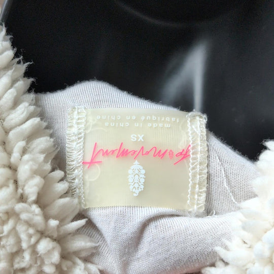 Fp Movement Fall To Rise Quarter Snap Sherpa Oversized Pullover - XS/S