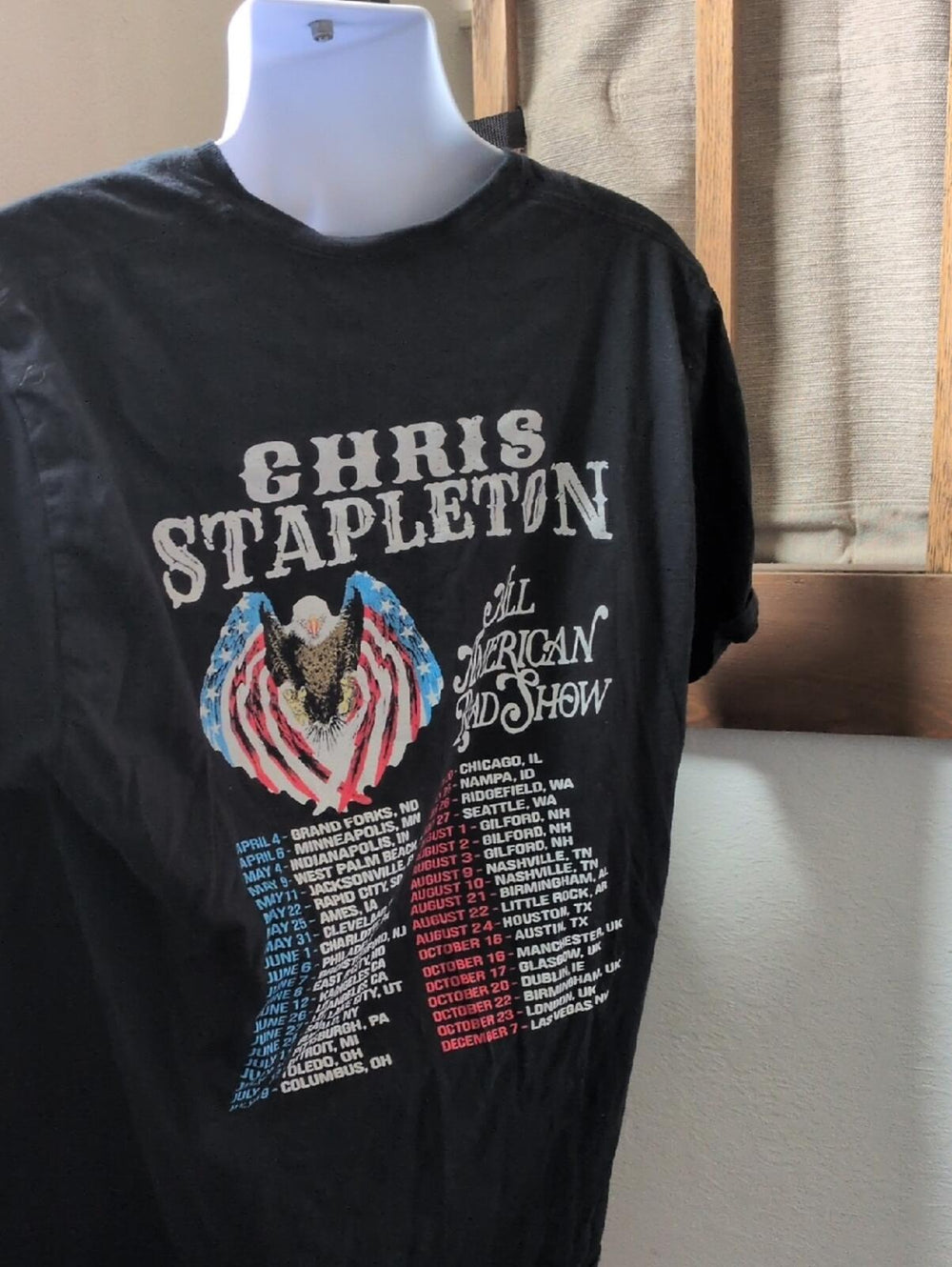 Chris Stapleton All American Roadshow Tour Tee - 2XL