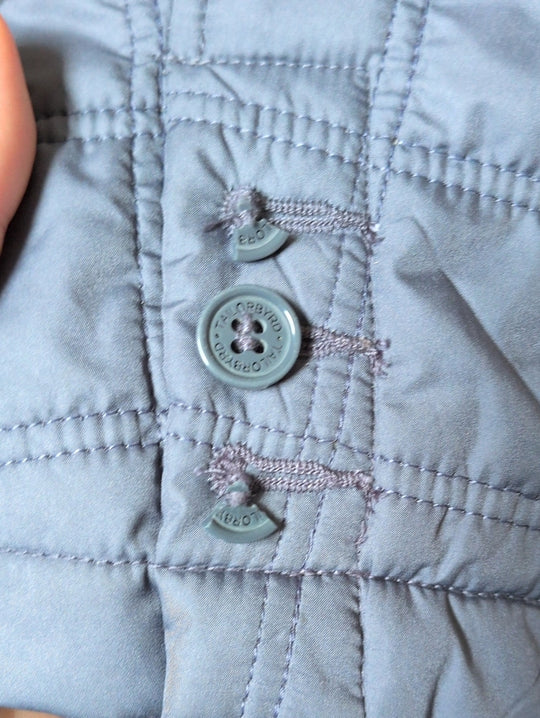Tailorbyrd Men's Quilted Dickey Blazer Jacket est size L