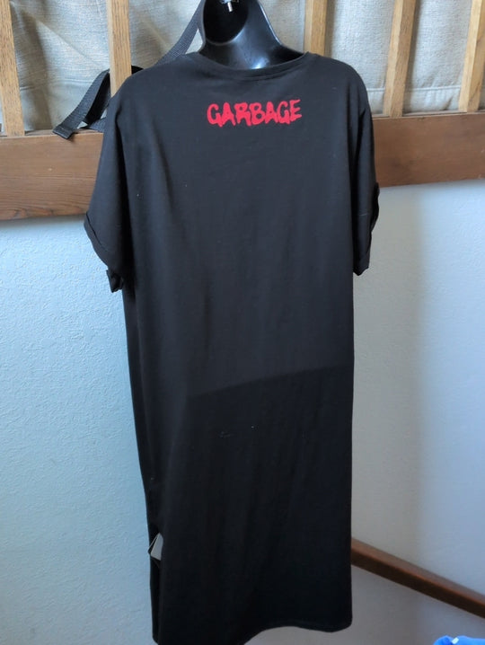 Blackmilk X Manhead Garbage Band Tee Dress Size M