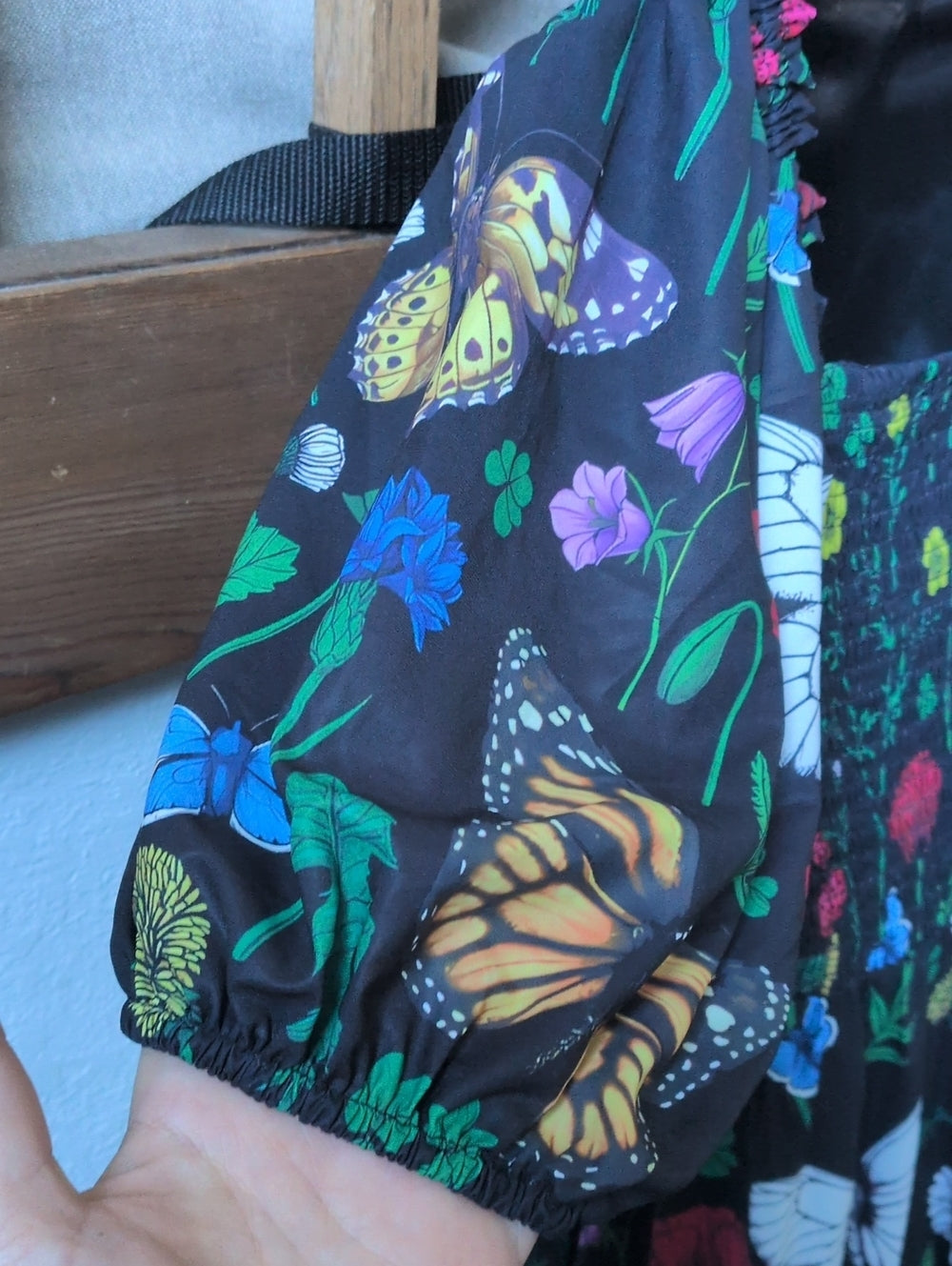 Dressed In Lala Fairy Folklore Butterfly Dress - S