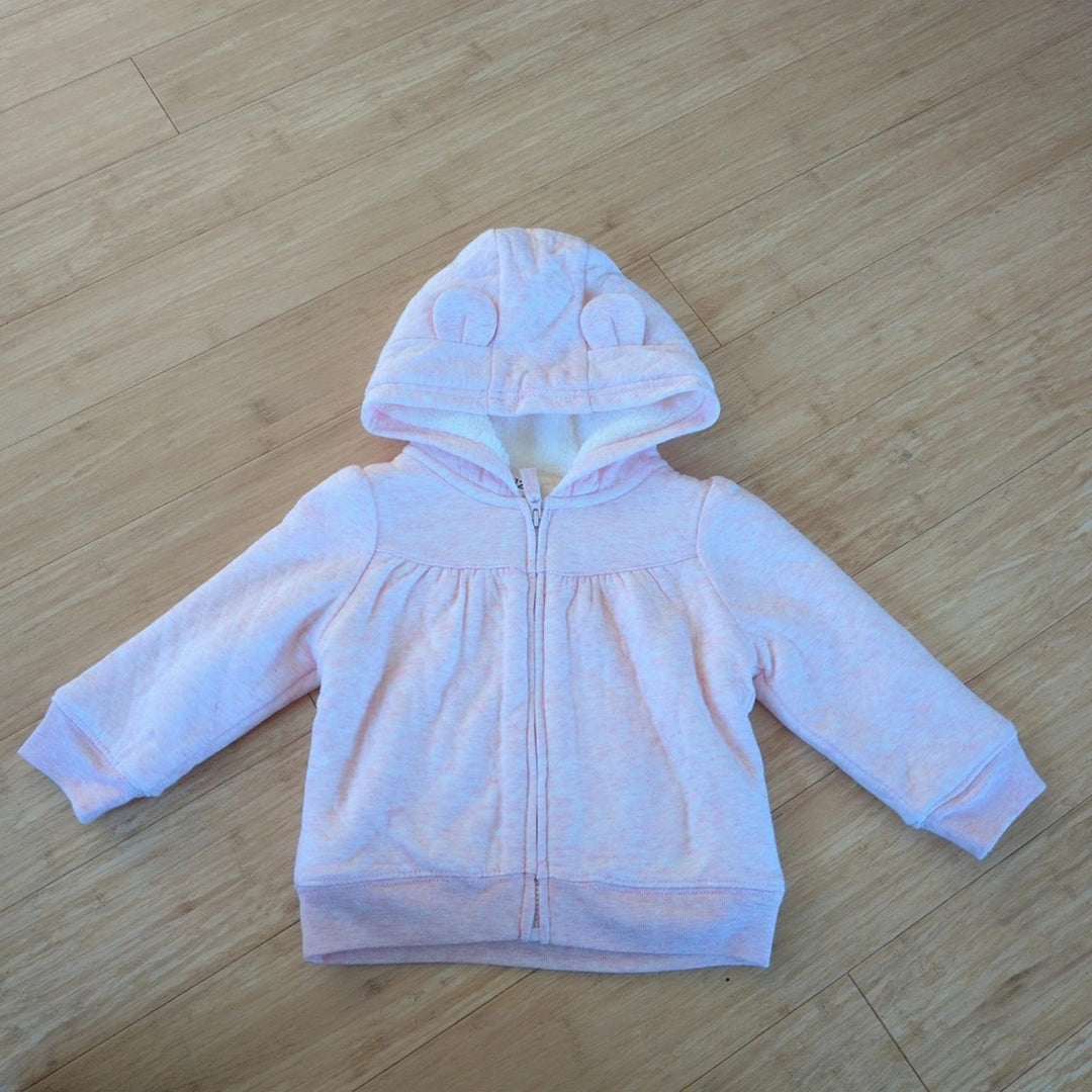 Simple joys by Carter's girls ears hoodie - 12 months.