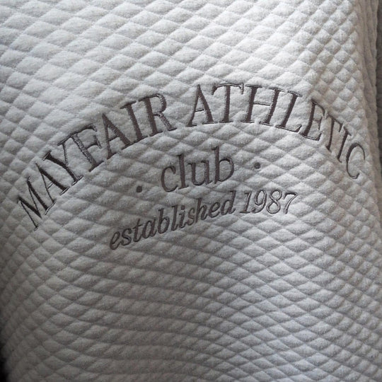 Mayfair Athletic Club Quilted Sweatshirt