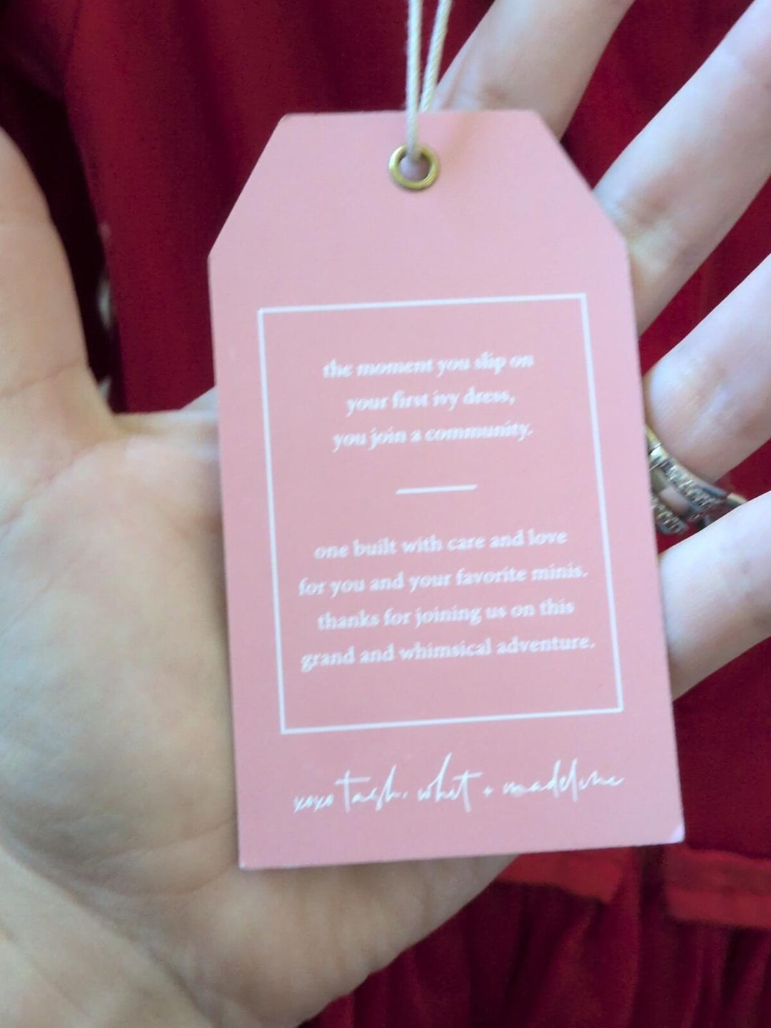 Red tulle puff-sleeve fit-and-flare dress by Ivy City Co - Large