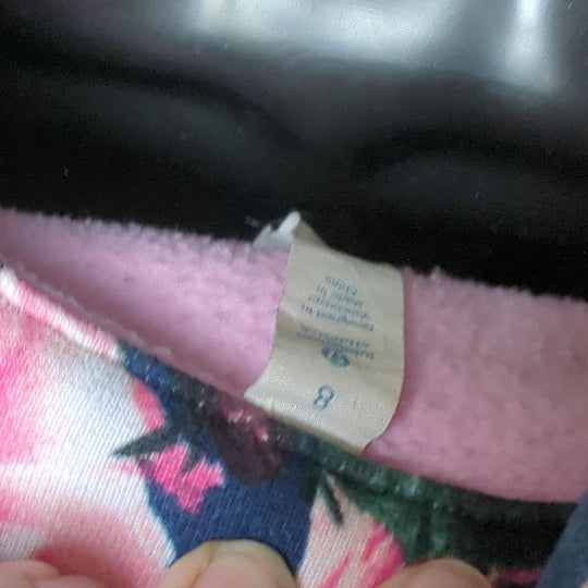 Luluemon Hold Your Om Floral Scuba Jacket Size 8