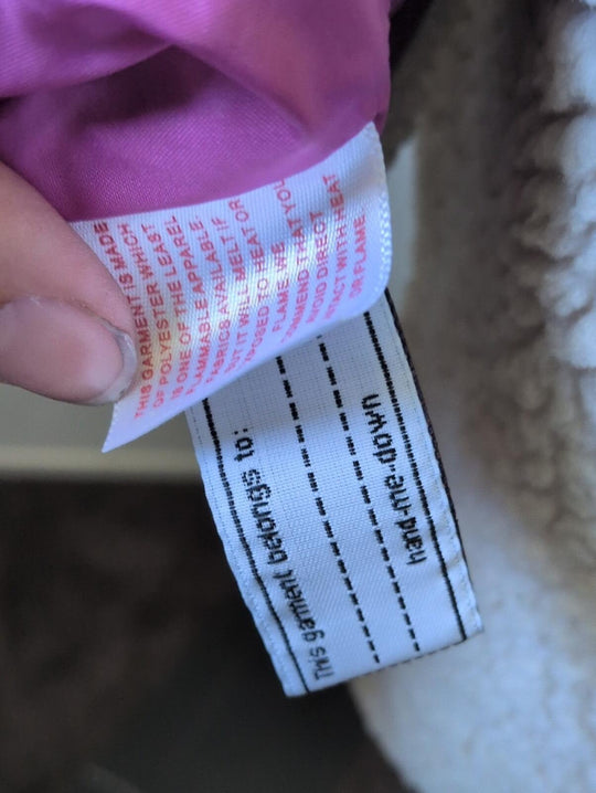 Patagonia Kids' Retro-X Fleece Jacket In Cream / Fuscia - XL
