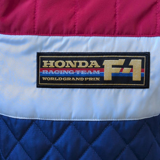 Vintage Culture 1983 Honda Racing Team F1 Quilted Jacket - Large