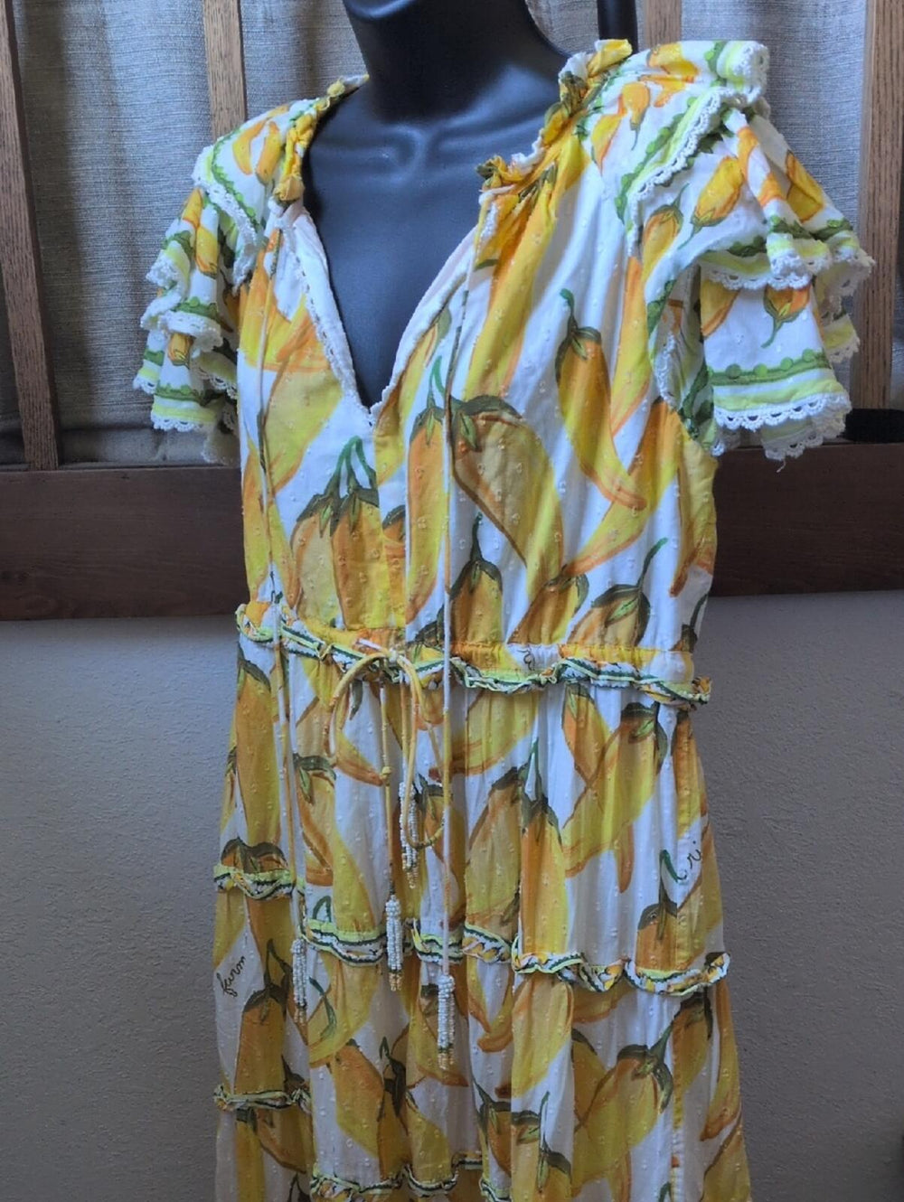 Farm Rio Peppers Maxi Dress - Small
