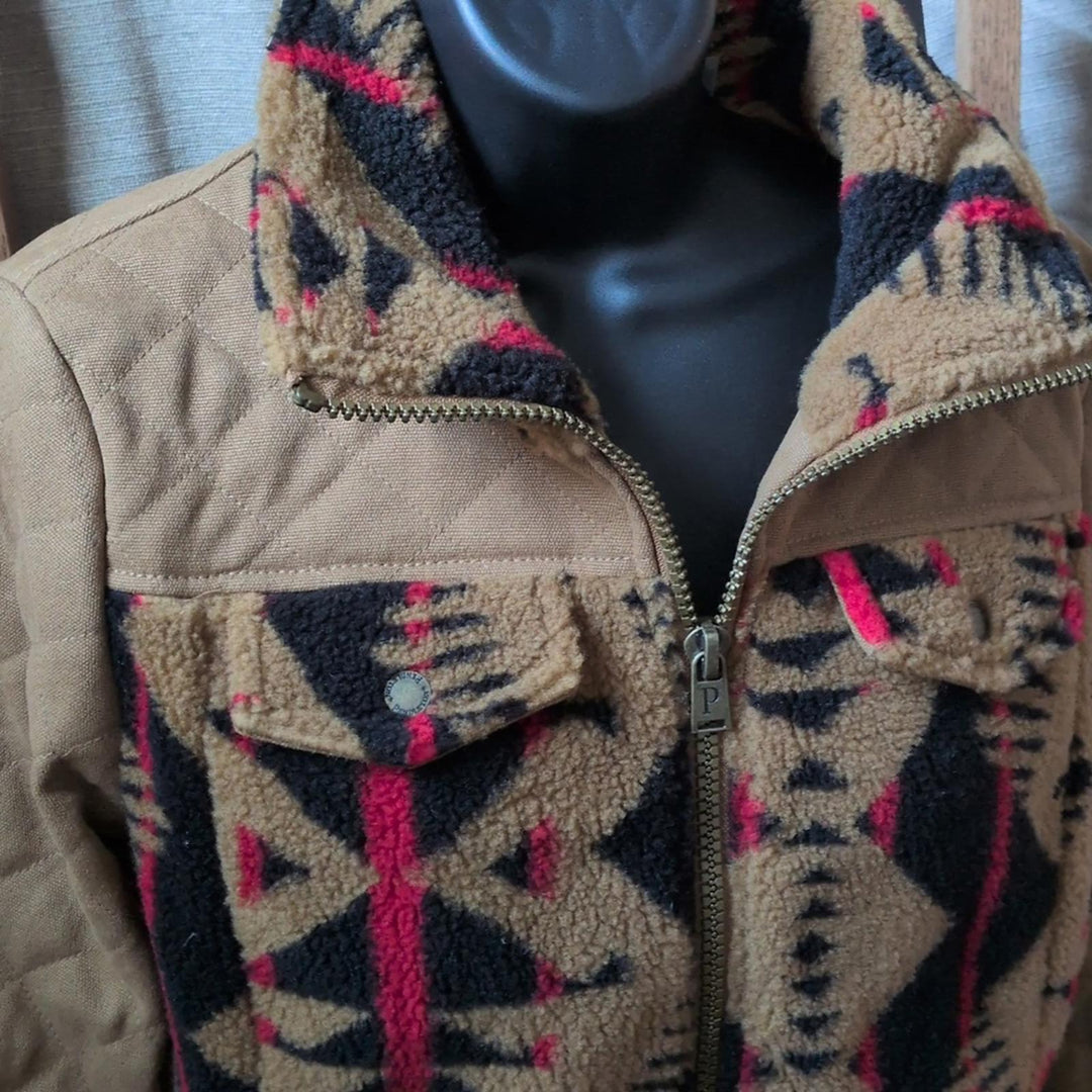 Pendleton Prairie Smoke Quilted Jacket - Medium