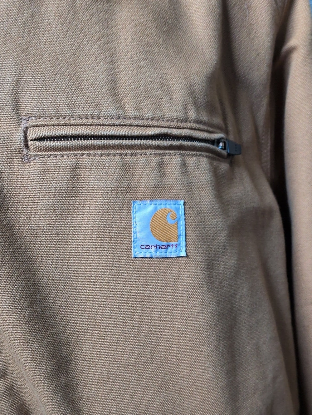 Carhartt Washed Duck Sierra Jacket in brown - large