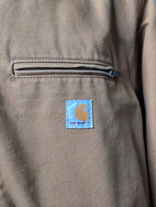Carhartt Washed Duck Sierra Jacket in brown - large