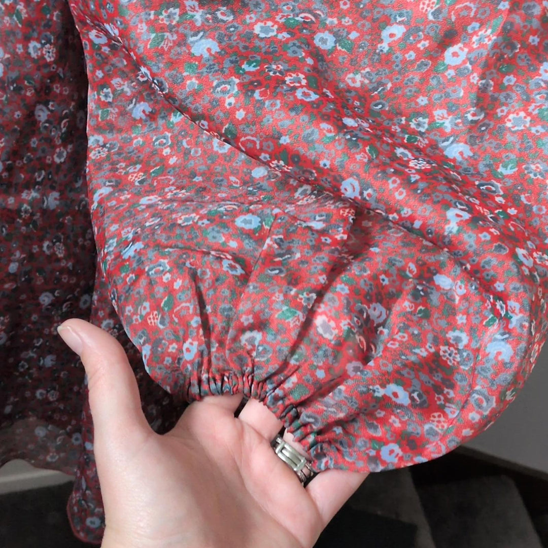 Selkie Crimson Princess Dress - Large